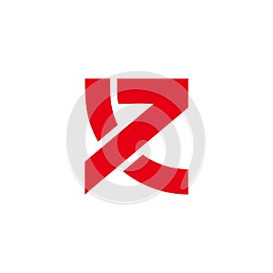 Letter x7 geometric linked line logo vector