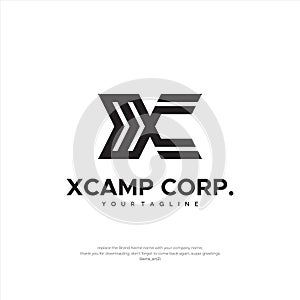 Letter XC Logo Design Corporation