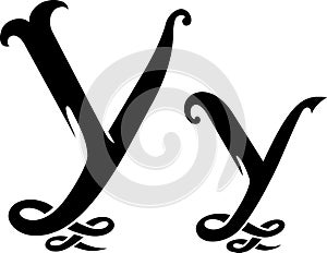 Letter Y Monogram