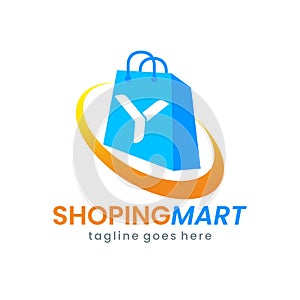 Letter Y Shop Bag Logo Design