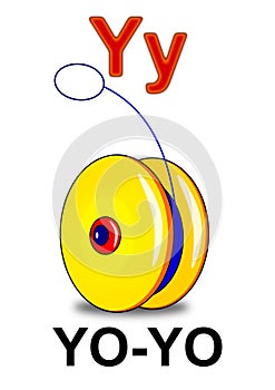Letter Y yo-yo