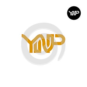 Letter YNP Monogram Logo Design photo