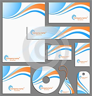 Letterhead template design