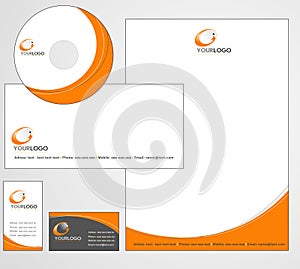 Letterhead Template design - vector