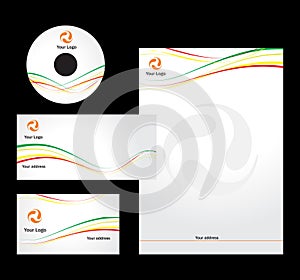 Letterhead Template design - vector
