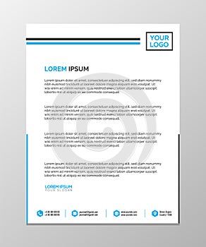 Letterhead Templates Vector