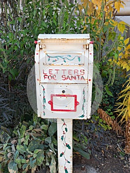 Letters for Santa mailbox