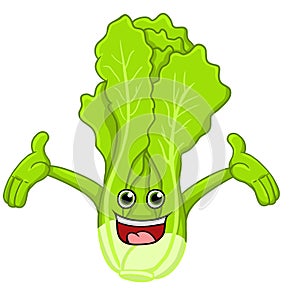 Lettuce cartoon