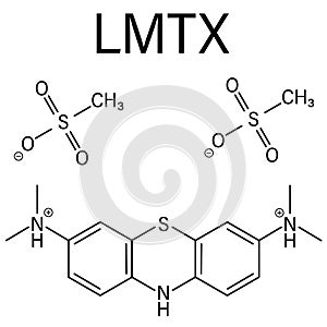 Leuco-methylthioninium LMTX molecule.