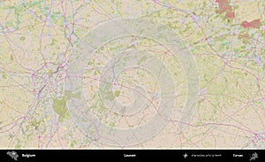 Leuven, Belgium. Topographic Standard