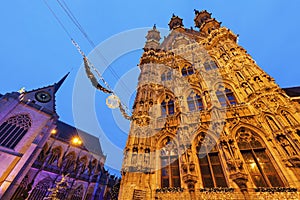 Leuven City Hall on Grote Markt