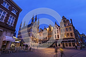 Leuven City Hall on Grote Markt