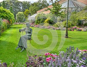 Leuven herbal garden belgium