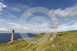 Levant coast mining district, st just cornwall