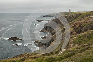 Levant Mine near Pendeen, Cornwall UK photo