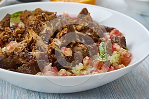 Levant Shredded Lamb Pilaf