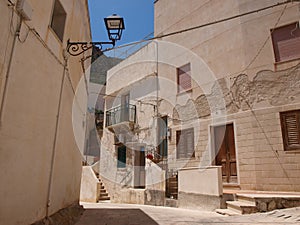 Levanzo town, Sicily, Italy