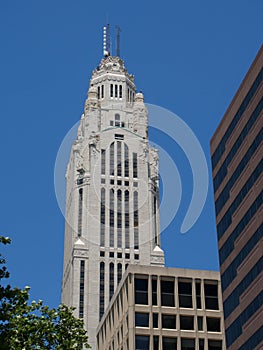 Leveque Tower on a Clear Day photo