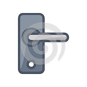 Lever Door Handle Icon for Doors