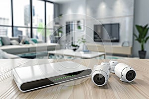 Leverage advanced digital recording and surveillance camera technology to safeguard secure communication in home settings.