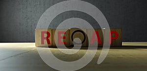 Professional recap summarizes key points and project progress.