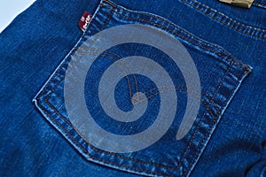 Levi Strauss 501 label