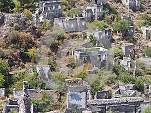 Levissi Kayakoy ghost city