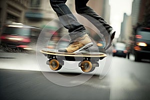 Levitation Skates of the future: Personal transportation devices that allow users to glide above the ground, reducing traffic and