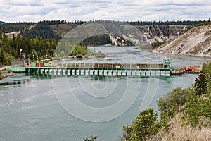 Lewes Control Dam Yukon River Whitehorse YT Canada