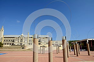 The Lewis Company Olympic Stadium in Barcelona seats 55,000 spectators. Olympic facilities are actively used. Sports and