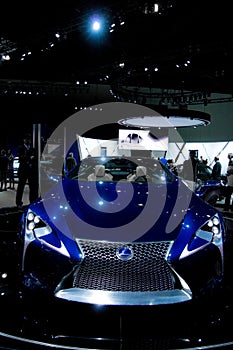 Lexus Concept Car in Blue