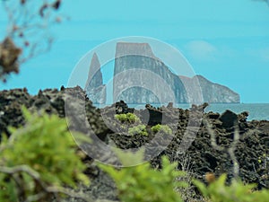 LeÃÂ³n Dormido - Kicker Rock. Galapagos Island, Ecuador photo