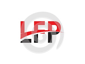 LFP Letter Initial Logo Design