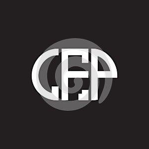 LFP letter logo design on black background. LFP creative initials letter logo concept. LFP letter design