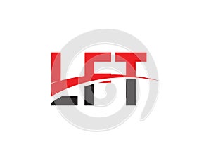 LFT Letter Initial Logo Design