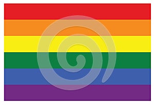 LGBT gay rainbow symbol flag