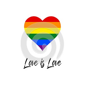lgbt with love symbol for gay, lesbian, bisexual, transgender, asexual, intersexual and queer relationship, love or sexuality photo