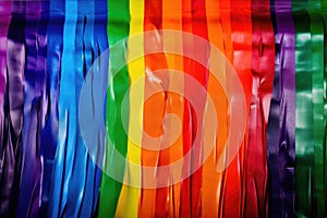 LGBT Rainbow Background. LGBTQ Gay Pride Rainbow Flag Background Generative AI