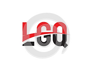 LGQ Letter Initial Logo Design