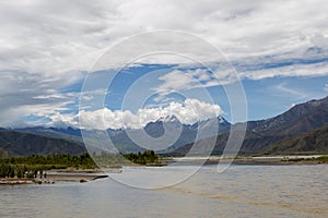 Lhasa River, Qinghai-Tibet Plateau, China