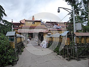 Lhasa street city tibet