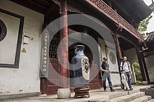 The Li Bai Memorial Hall in Caishiji Park, Maanshan City, Anhui Province