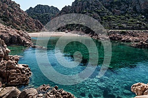 Li Cossi beach Costa Paradiso Sardinia island Italy
