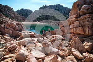 Li Cossi beach Costa Paradiso Sardinia island Italy