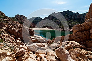 Li Cossi beach Costa Paradiso Sardinia island Italy