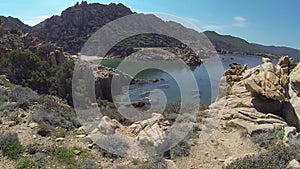 Li Cossi beach Costa Paradiso Sardinia island Italy