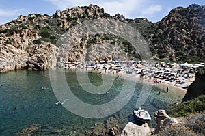 Li Cossi beach Costa Paradiso Sardinia island Italy