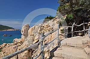 Li Cossi beach Costa Paradiso Sardinia island Italy