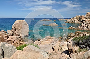 Li Cossi beach Costa Paradiso Sardinia island Italy