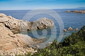 Li Cossi beach Costa Paradiso Sardinia island Italy